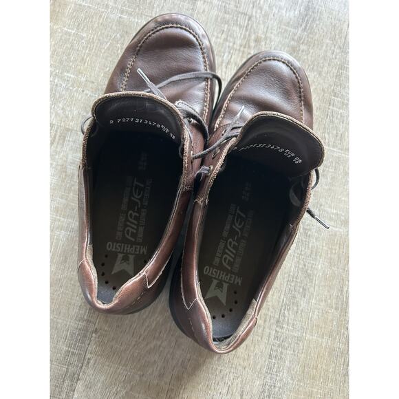Mephisto Douk Brown Leather Comfort Walking Shoes Mens 10 Waterproof Derby main image 11